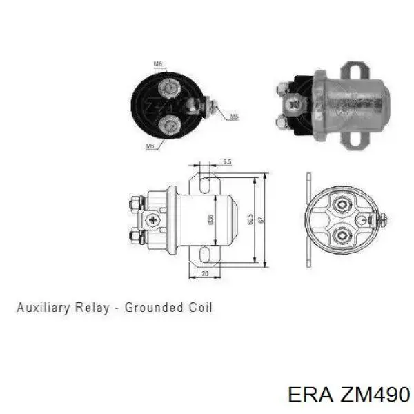 Comprar ZM490 ERA Solenoide de arranque