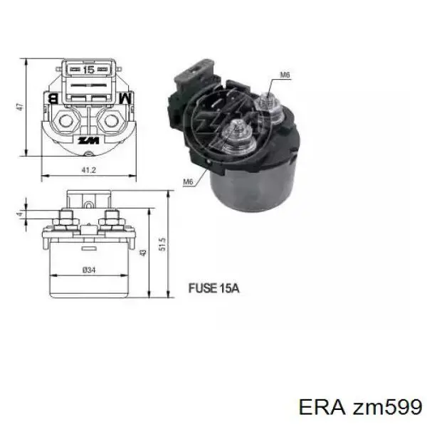 Interruptor magnético, estárter Peugeot Partner 1 5F