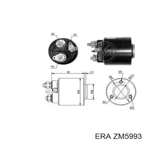 ZM5993 ERA interruptor magnético, estárter