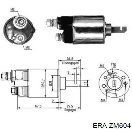 Interruptor magnético estárter ZM ZM604 precio, desde 43,23 EUR