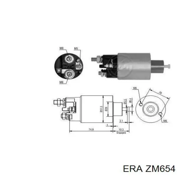 Interruptor magnético estárter Magneti Marelli 85540011 precio, desde 40,39 EUR