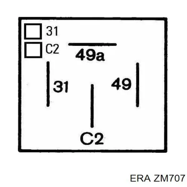 Interruptor solenoide Suzuki 3122051A10