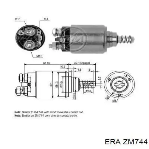 Interruptor magnético estárter ERA ZM744 precio, desde 44,35 EUR
