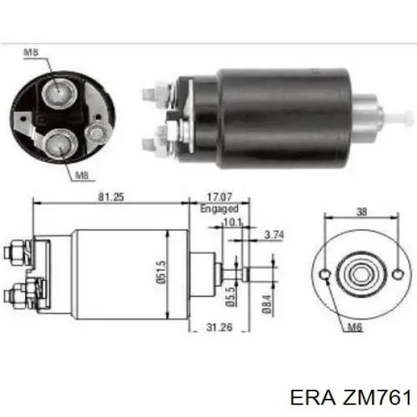ZM761 ERA interruptor magnético, estárter