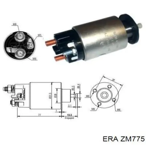 Interruptor magnético estárter ERA ZM775 precio, desde 48,23 EUR
