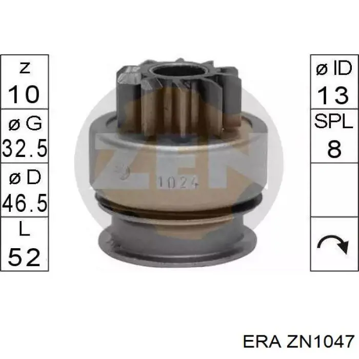 Bendix, motor de arranque Mitsubishi Galant 8 EA