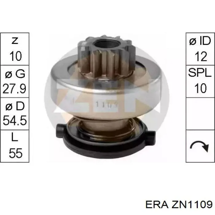 Bendix de coche ERA ZN1109 precio, desde 18,59 EUR