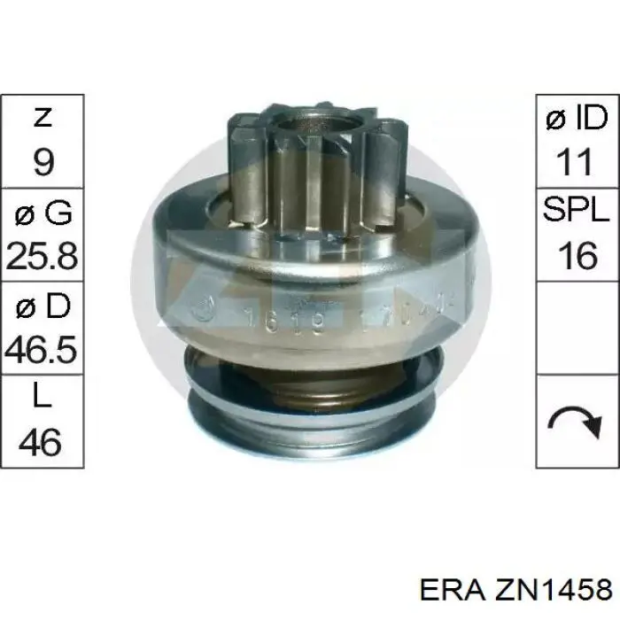 Bendix de coche ERA ZN1458 precio, desde 15,02 EUR