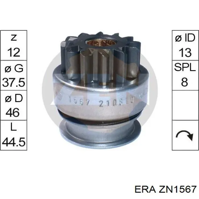 Bendix de coche ERA ZN1567 precio, desde 17,64 EUR