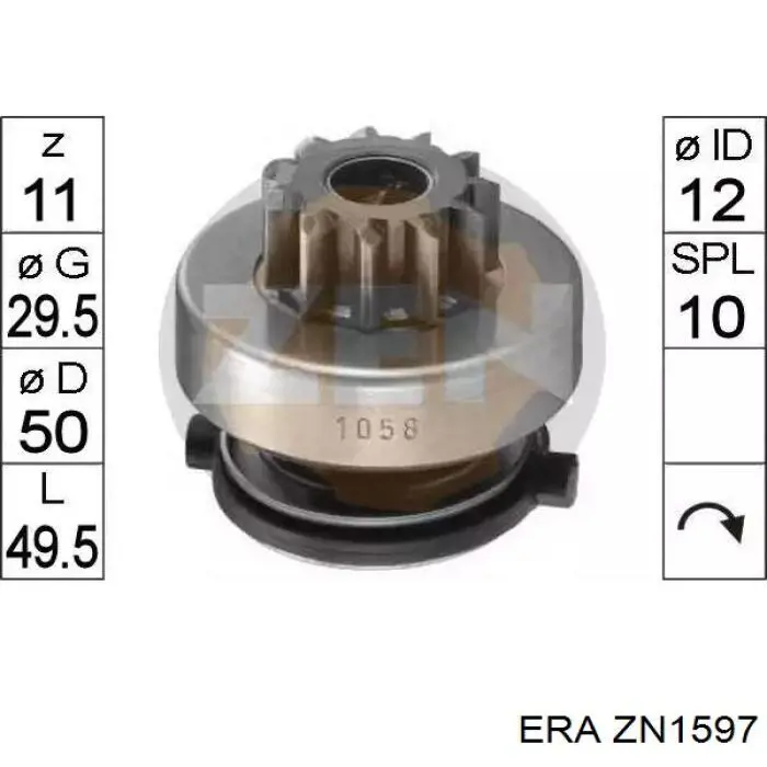 Bendix de coche ERA ZN1597 precio, desde 15,55 EUR