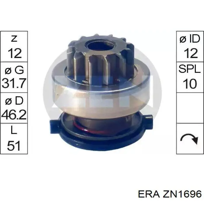 Bendix de coche ERA ZN1696 precio, desde 15,63 EUR