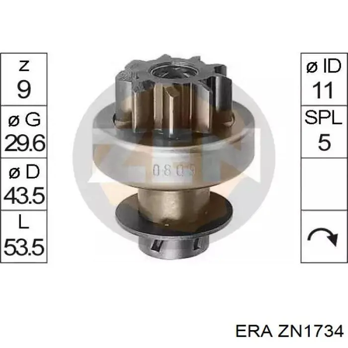 Bendix arranque Honda 31207PWA003