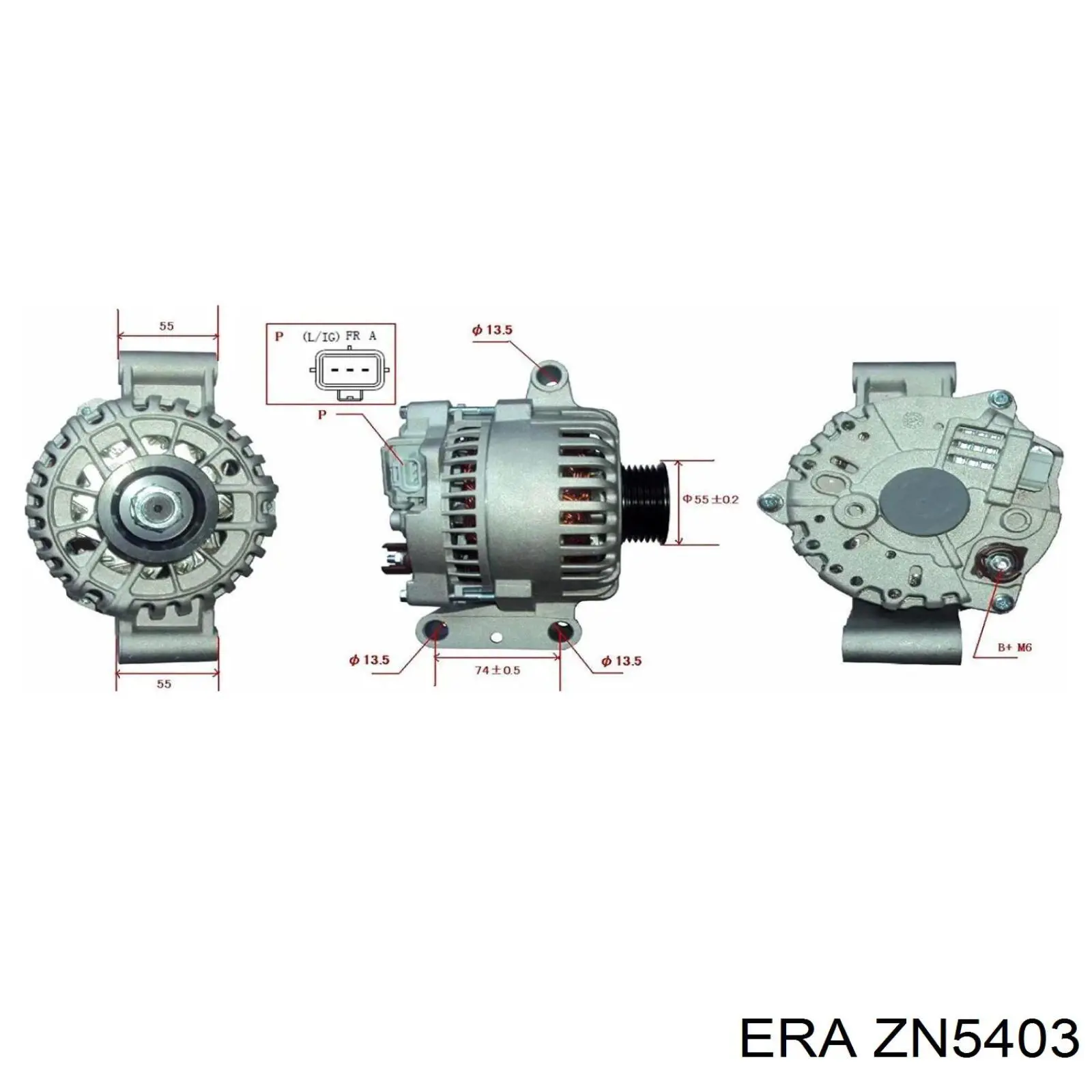 Comprar ZN5403 ERA Rueda libre del alternador