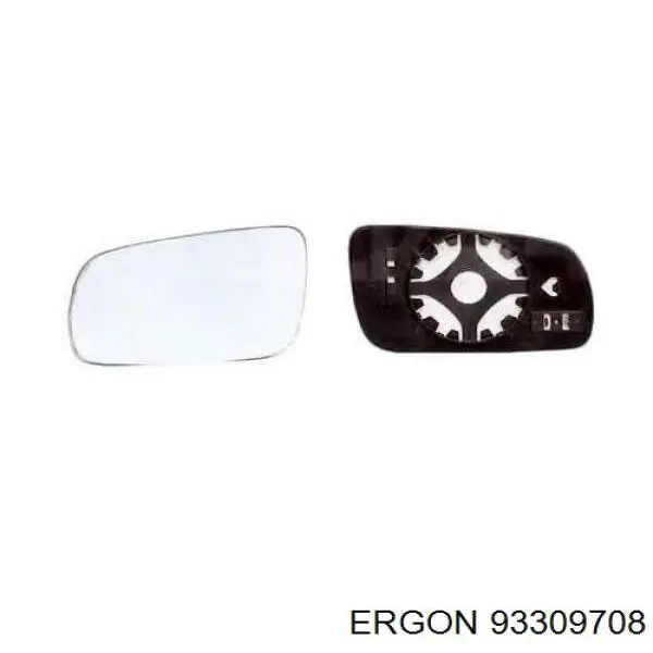 93309708 Ergon cristal de espejo retrovisor exterior derecho