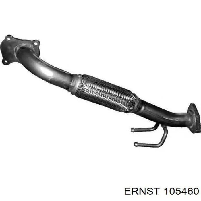 7M0253091AQ VAG Tubo de escape delantero