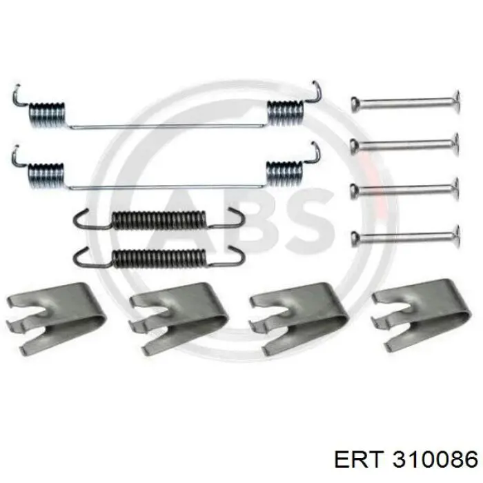 Kit de montaje de zapatas de freno traseras ERT 310086 precio, desde 7,90 EUR