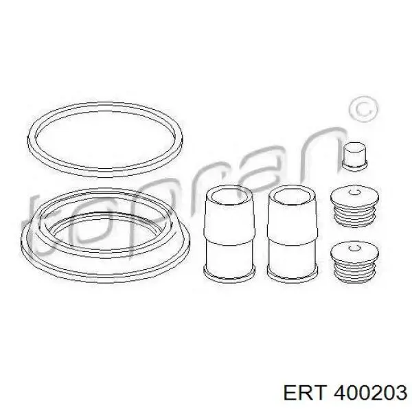 Comprar 400203 ERT Kit de reparación de pinzas de freno