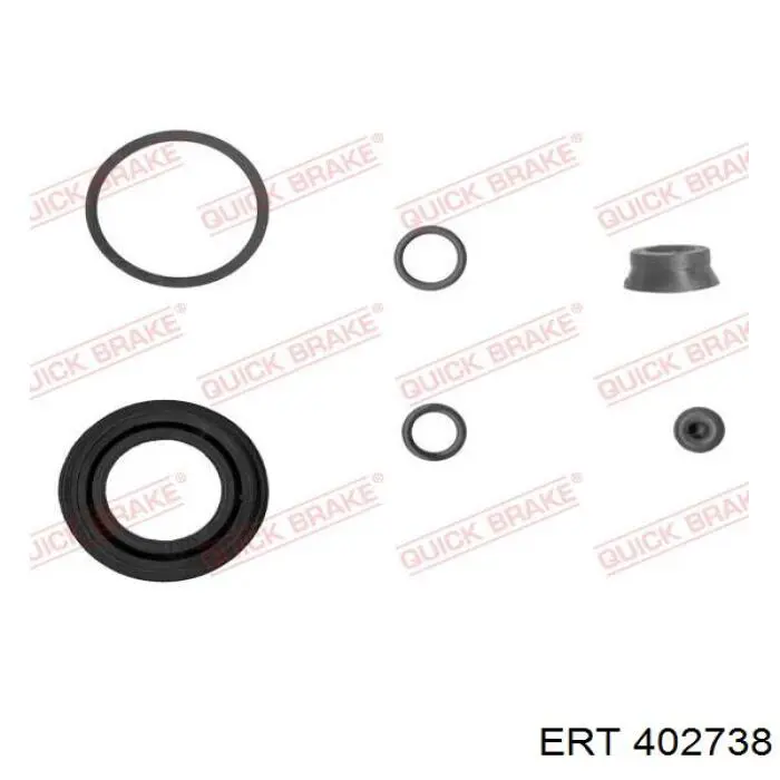402738 ERT Kit de reparación de frenos trasero