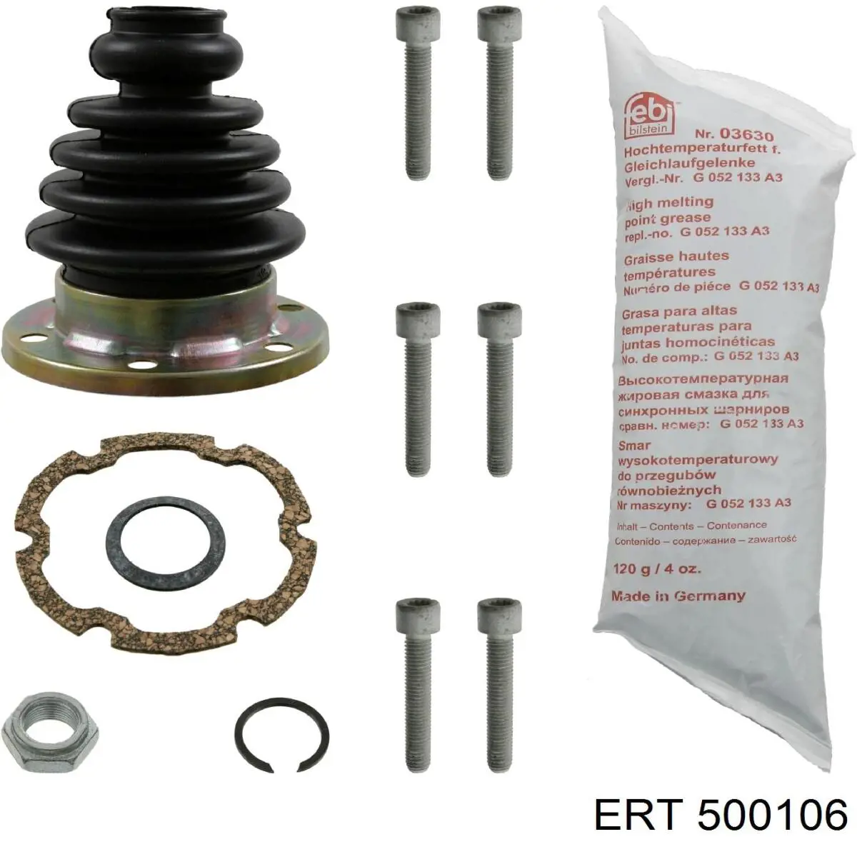 Fuelle, palier delantero exterior ERT 500106 precio, desde 10,44 EUR