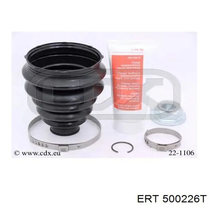 Fuelle de palier delantero exterior 500226T ERT