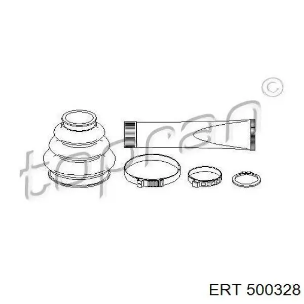 Fuelle interior de junta homocinética del semieje trasero ERT 500328 precio, desde 4,16 EUR