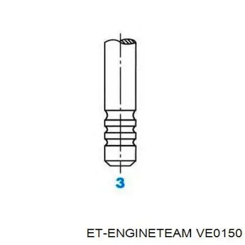 VE0150 ET Engineteam válvula de escape