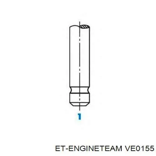 VE0155 ET Engineteam válvula de escape