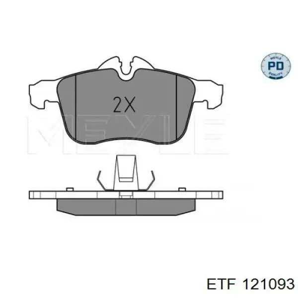 Pastillas de freno delanteras Opel Corsa X12