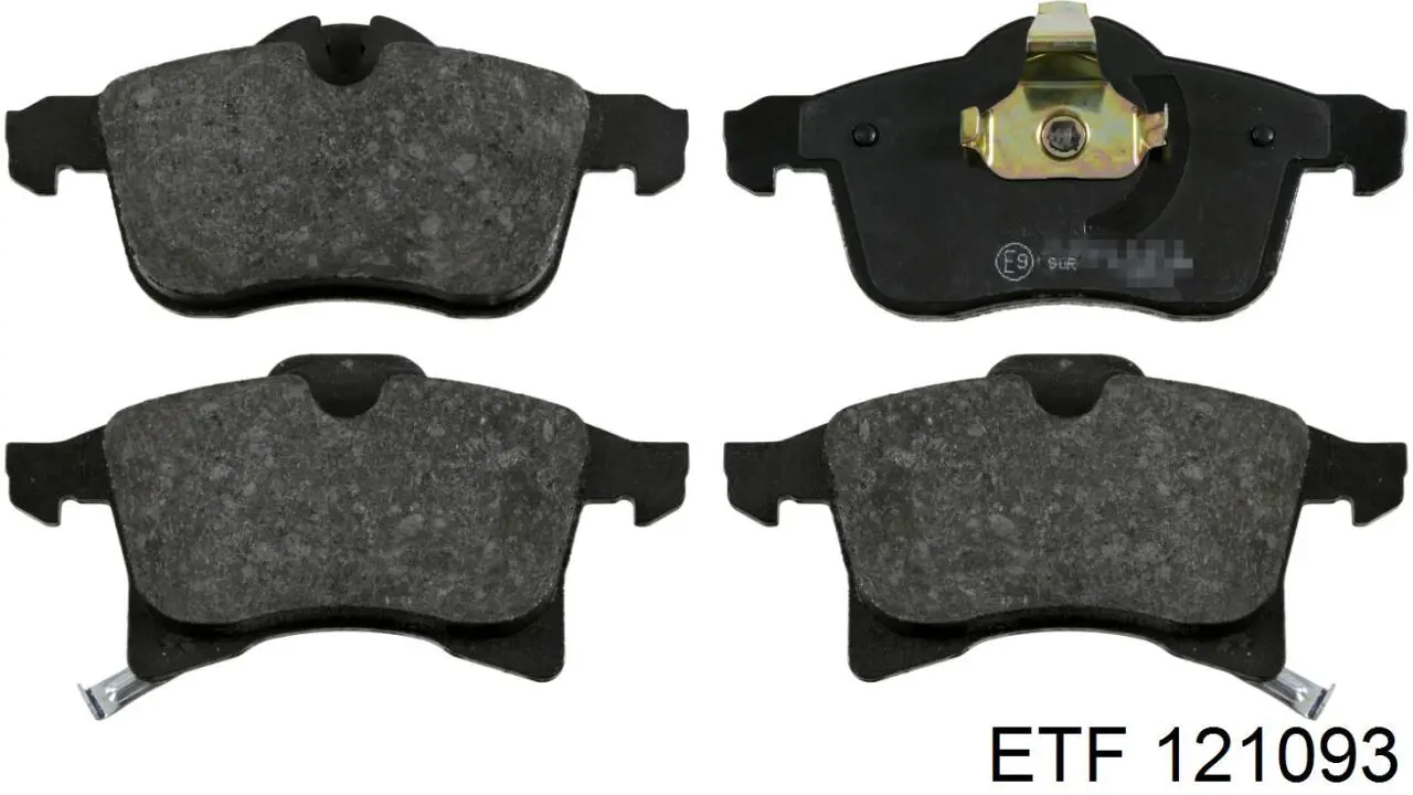 Pastillas de freno delanteras Opel Corsa X12