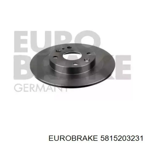 Disco de freno trasero Mazda 323 BG