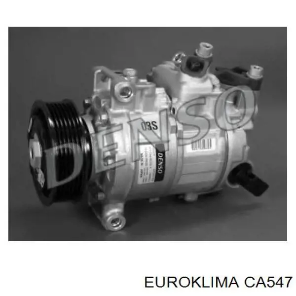 Polea del compresor de aire acondicionado CA547 Euroklima