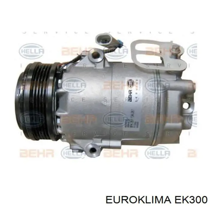 EK300 Euroklima placa de presión de la polea del compresor del aire acondicionado