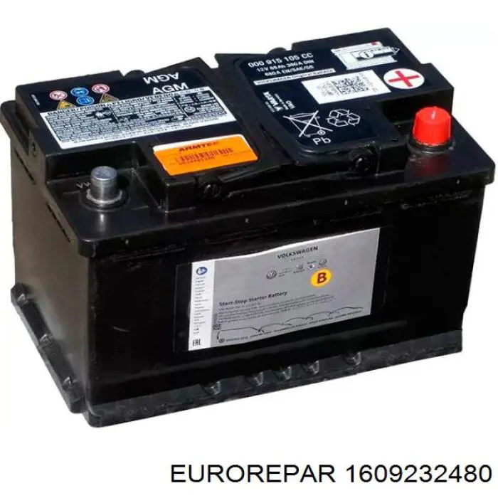 Batería de Arranque Eurorepar (1609232480)