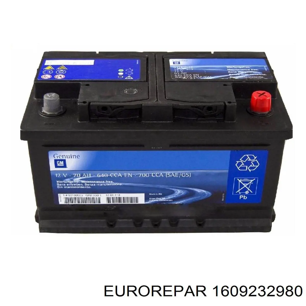 1609232980 Eurorepar Batería Start-Stop