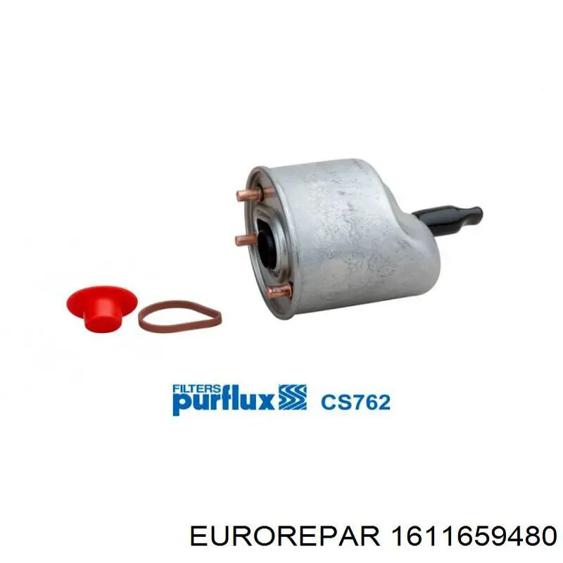 Filtro combustible Eurorepar 1611659480 precio, desde 24,79 EUR