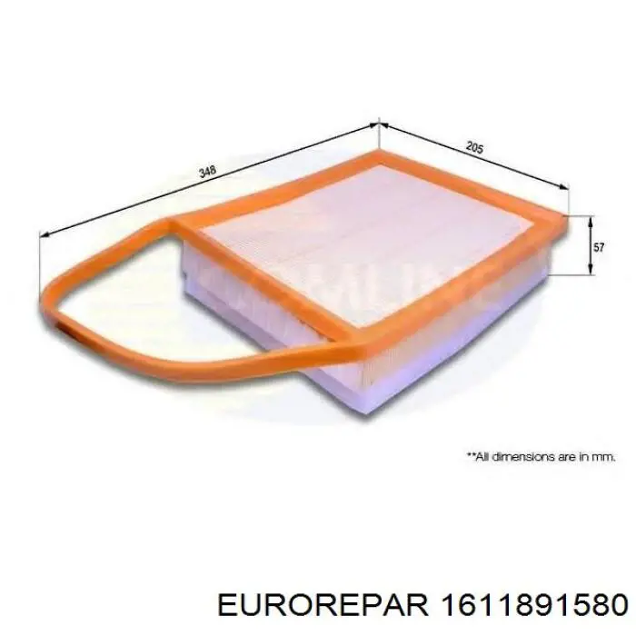 Filtro de aire Peugeot 308 1 4A, 4C