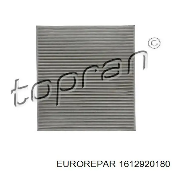 Comprar 1612920180 Eurorepar Filtro de aire del habitáculo