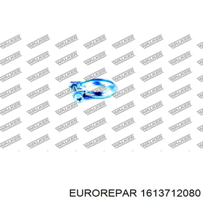 1613712080 Eurorepar abrazadera de silenciador delantera