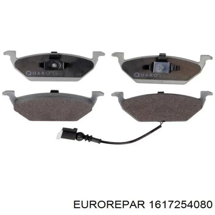 Pastillas freno delanteras Eurorepar 1617254080 precio, desde 37,07 EUR