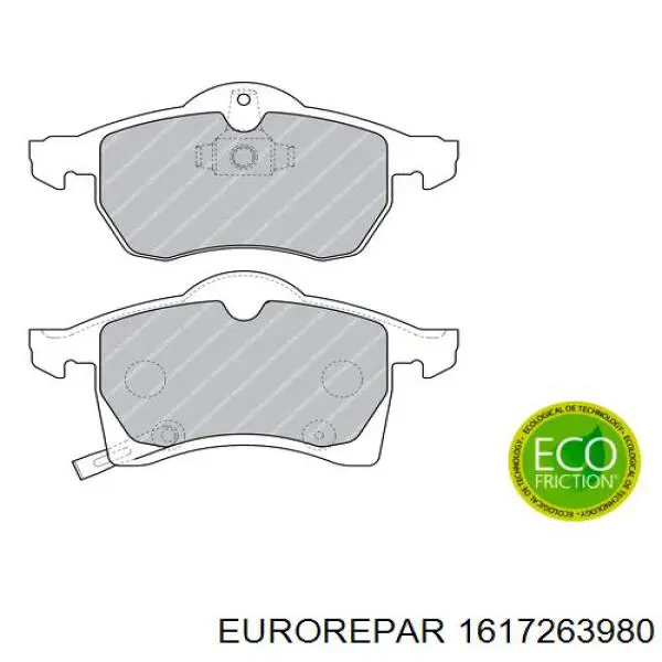 Pastillas de freno delanteras Opel Corsa X12