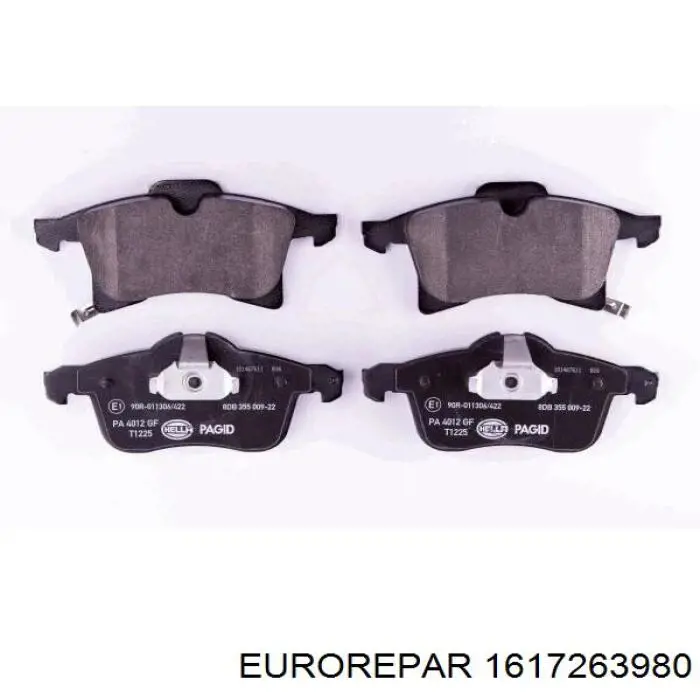 Pastillas de freno delanteras Opel Corsa X12