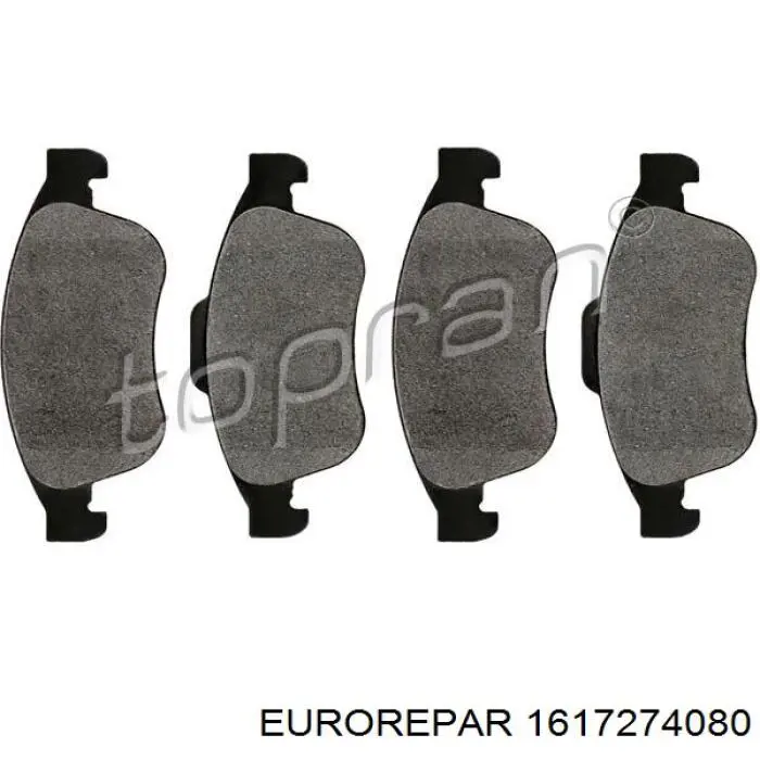 Pastillas freno delanteras Eurorepar 1617274080 precio, desde 28,14 EUR