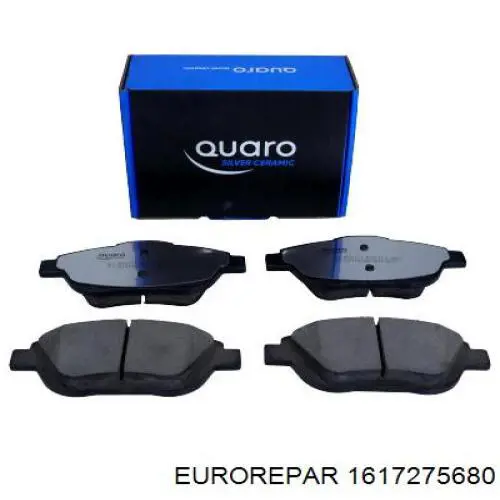 Pastillas freno delanteras Eurorepar 1617275680 precio, desde 29,61 EUR