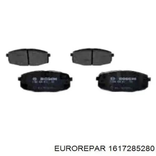 Pastillas freno delanteras Eurorepar 1617285280 precio, desde 23,75 EUR