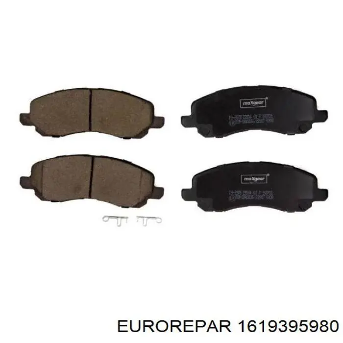 Comprar 1619395980 Eurorepar Pastillas delanteras de freno