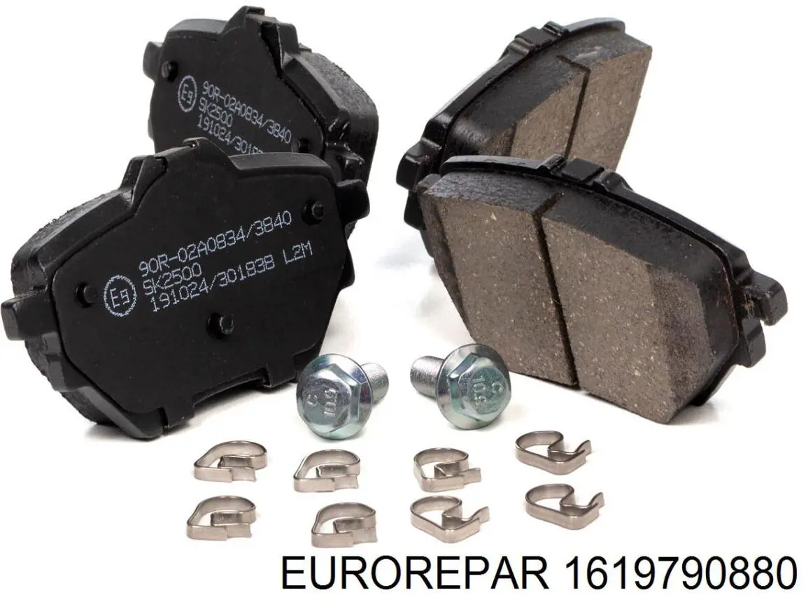 1619790880 Eurorepar pastillas de freno traseras