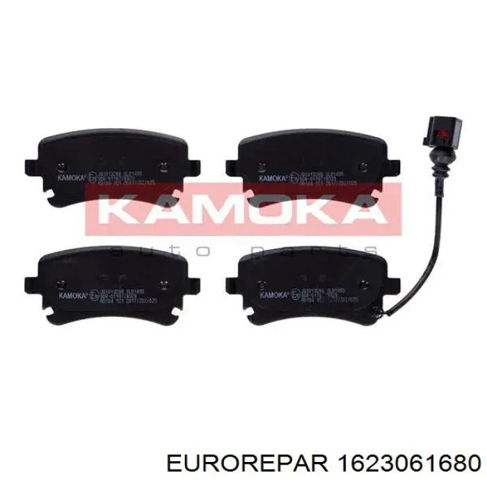 1623061680 Eurorepar Pastillas freno traseras