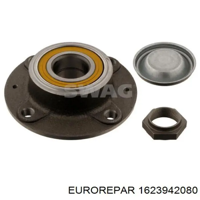 1623942080 Eurorepar cubo de rueda trasero