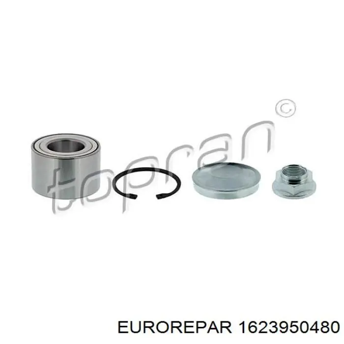 1623950480 Eurorepar cojinete de rueda trasero