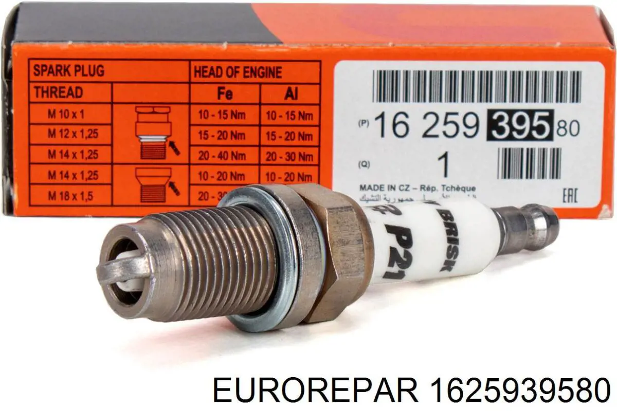 Comprar 1625939580 Eurorepar Bujía de encendido